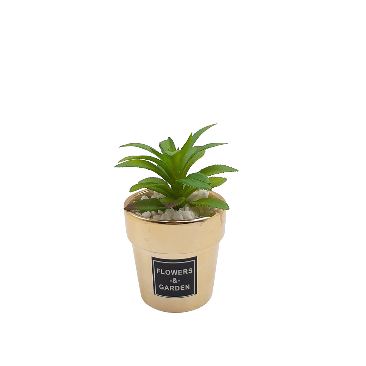 Artificial Plant in Golden Pot - Home And Trends
