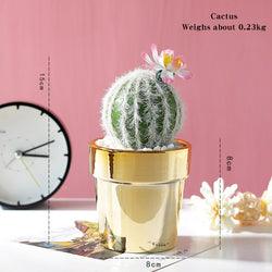 Artificial Plant in Golden Pot - Home And Trends