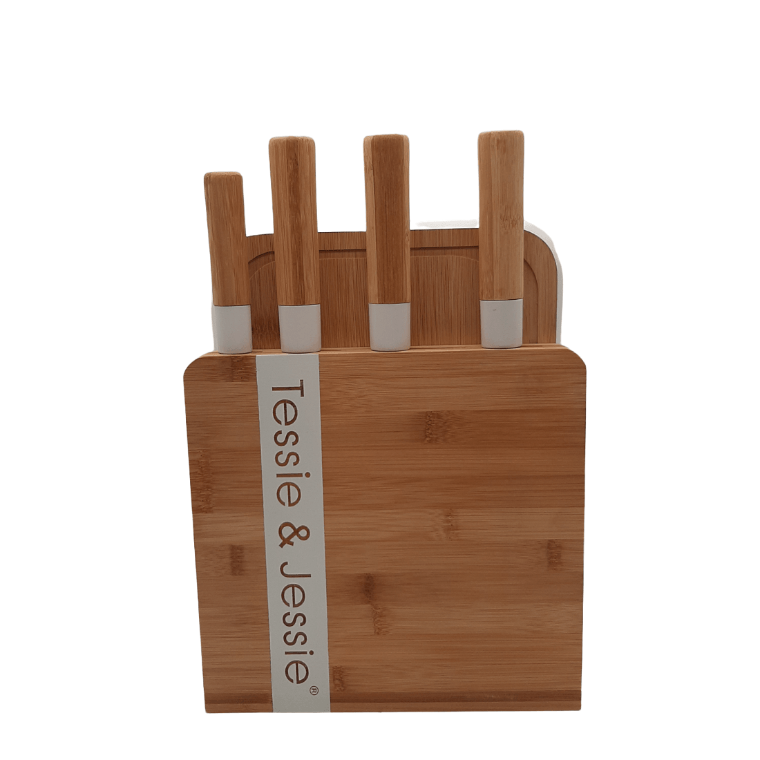 Bamboo Knife & Cutting Board Set - Home And Trends