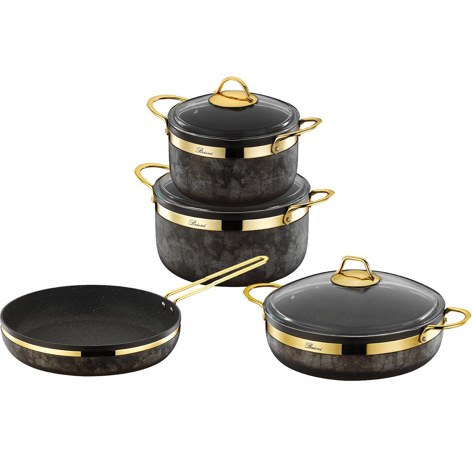 Royal Stone 7 Piece Cookware Set - END OF RANGE DEAL! SUPERB QUALITY