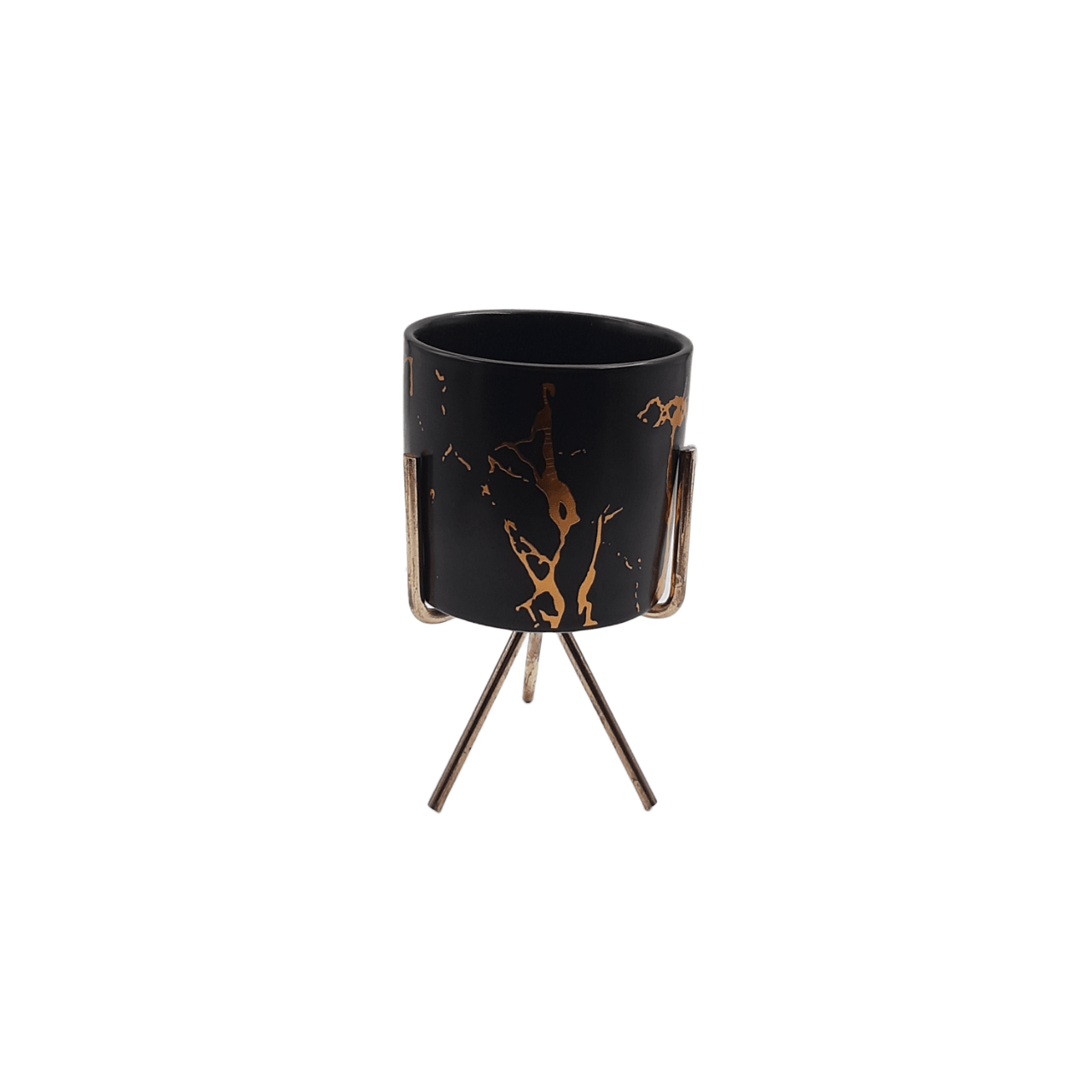 Ceramic Marble Design Mini Decorative Pots - Home And Trends