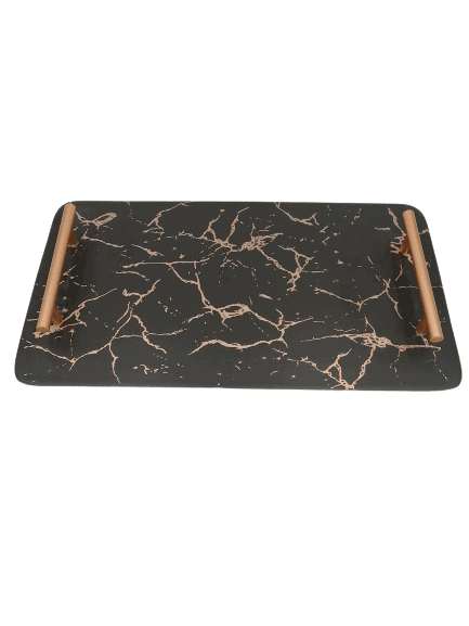 Ceramic Marble Design Serving Tray - Home And Trends