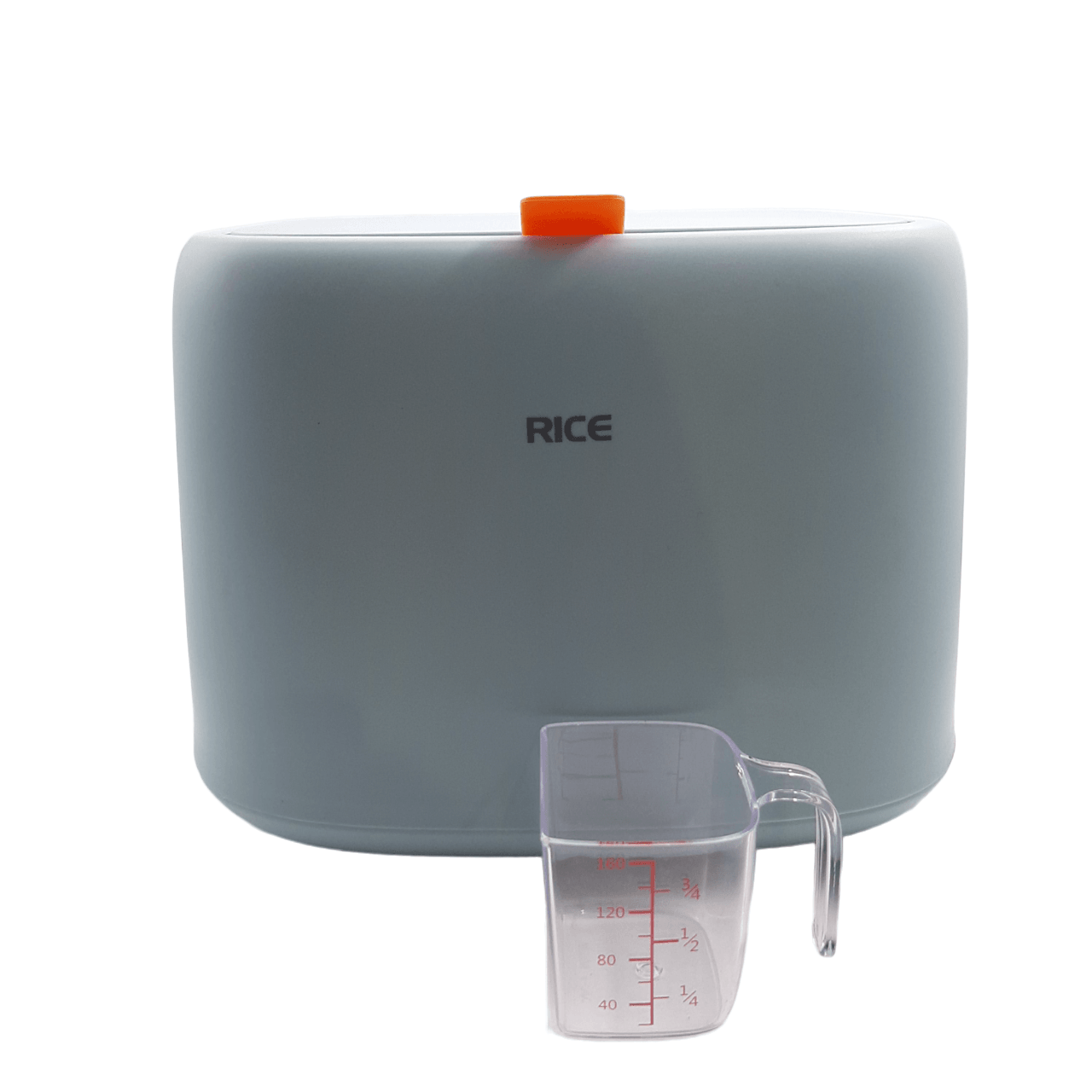 Contemporary Rice Storage with Measuring Cup - Home And Trends