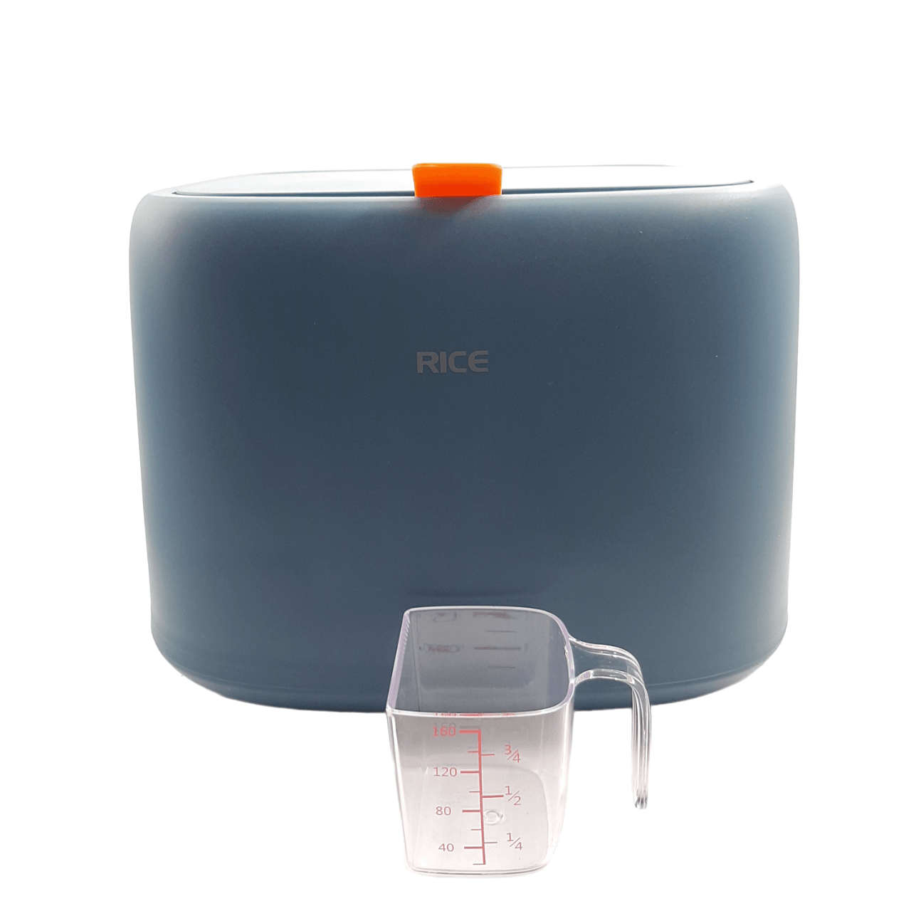 Contemporary Rice Storage with Measuring Cup - Home And Trends