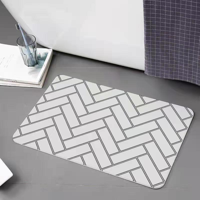 Diatom Bath Mat - Abstract - Home And Trends