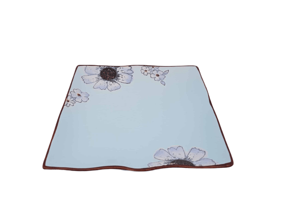 Floral Pastel Square Platters - Home And Trends