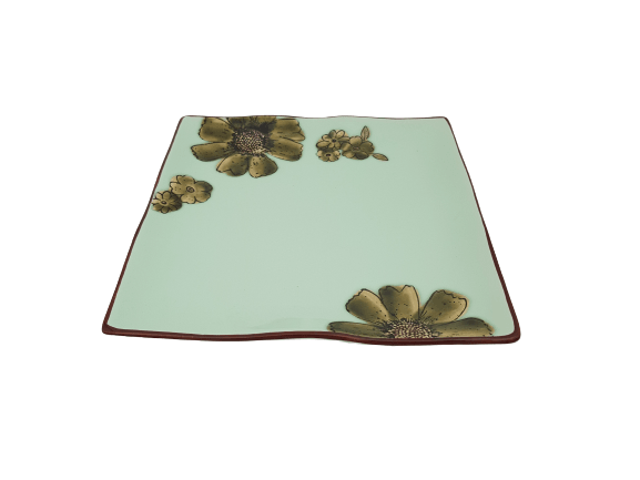 Floral Pastel Square Platters - Home And Trends