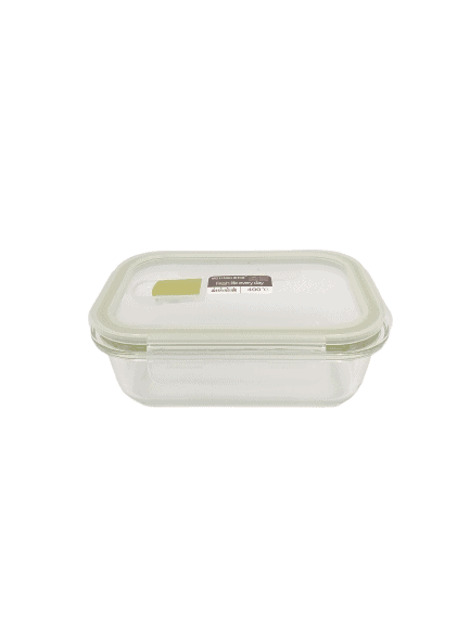 Glass Square Food Container with Lockable Lid - Home And Trends