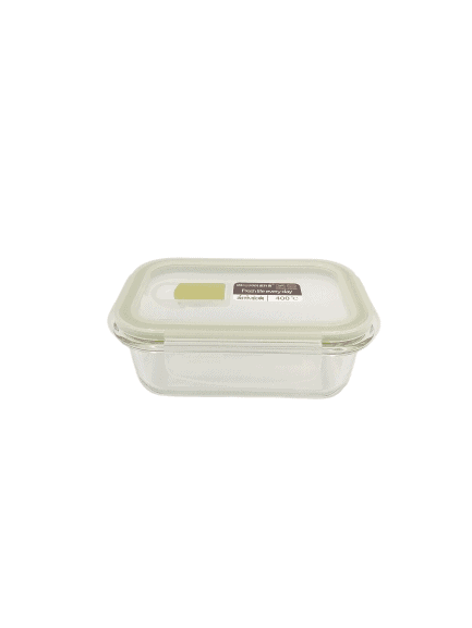 Glass Square Food Container with Lockable Lid - Home And Trends