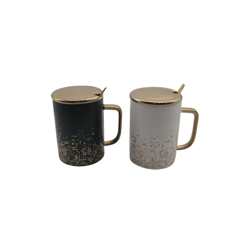 Gold Dusted Mug Set - Home And Trends