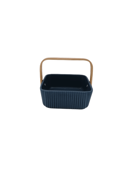 Snack Bowl Nordic with Wooden Handle