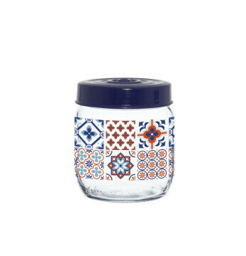 Mosaic Patterned Jar - 425ml - Home And Trends
