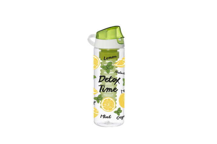 Bottle with Fruit Infuser - Green