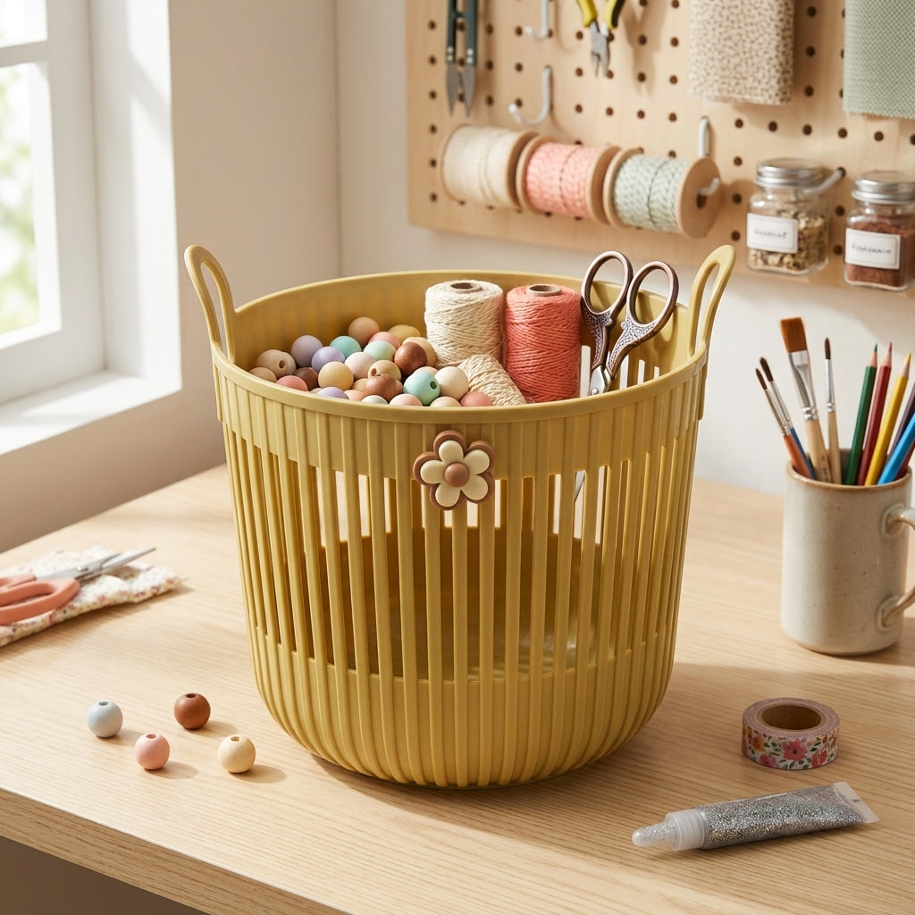 Mini basket-style storage containers