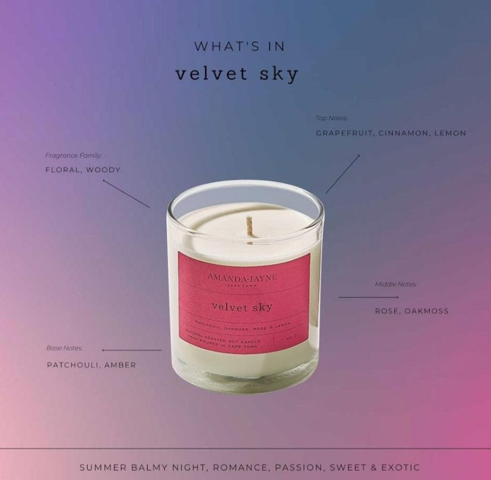 Amanda Jayne Forever Summer - Glass Candles