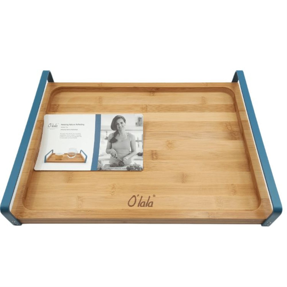 Squarish Style Wooden Serving Tray