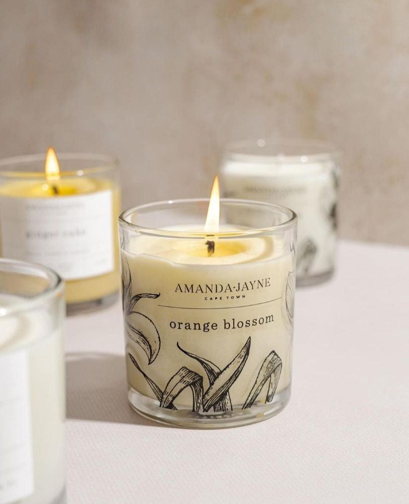 Amanda Jayne Glass Collection Candle