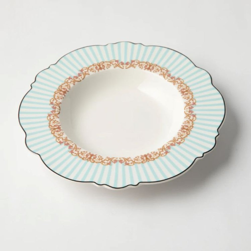 Jenna Clifford Wavy Rose Pasta Bowl