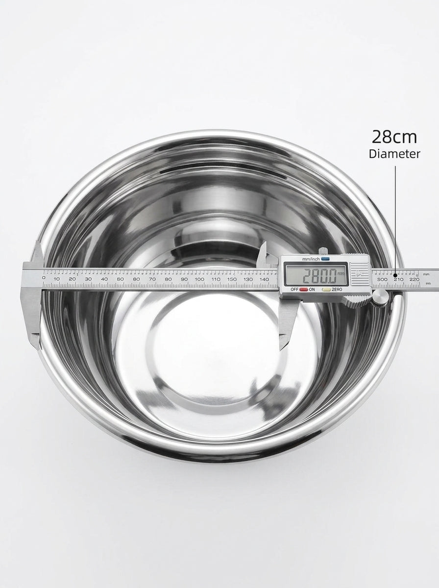 28cm S/Steel Mixing bowl