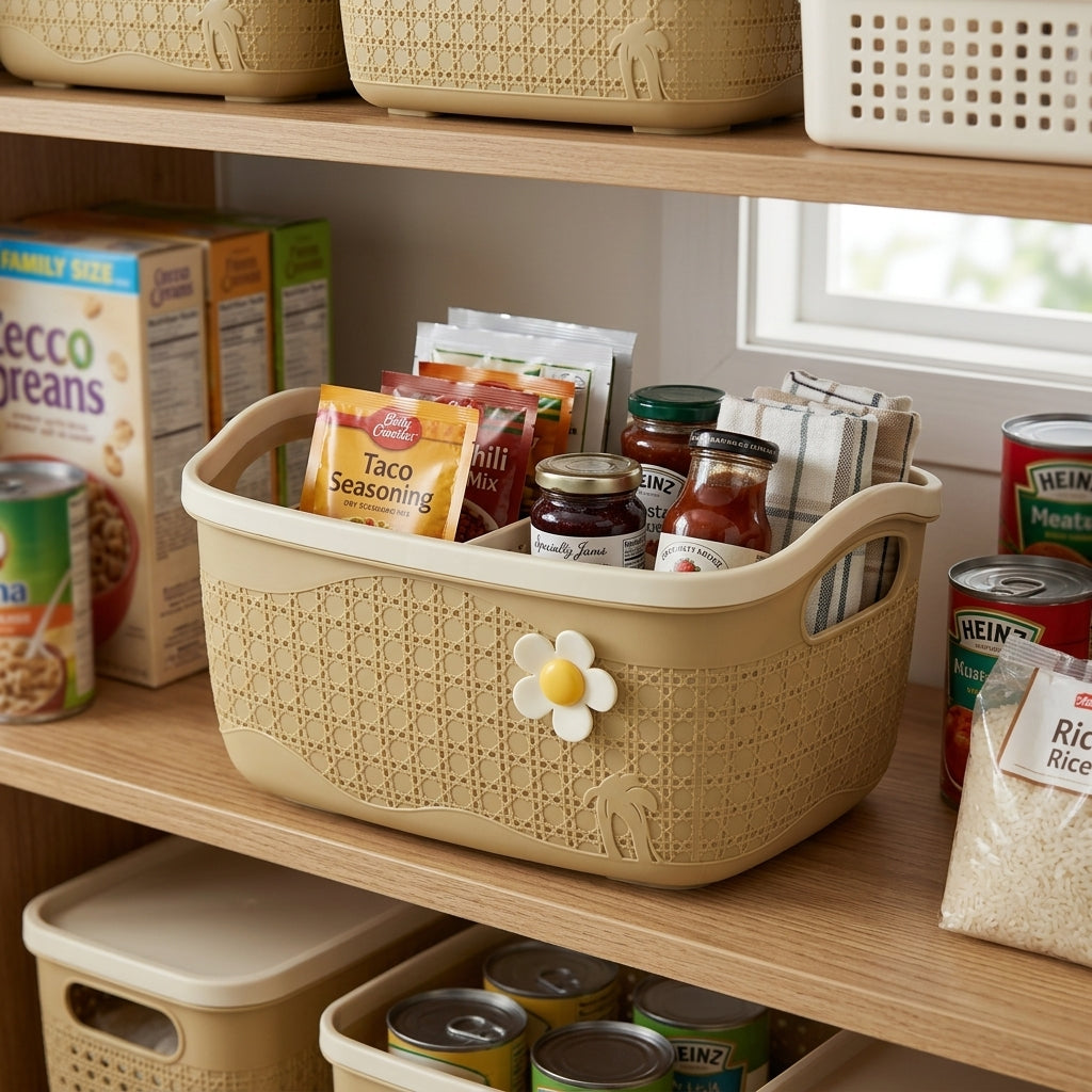 Plastic Storage Basket