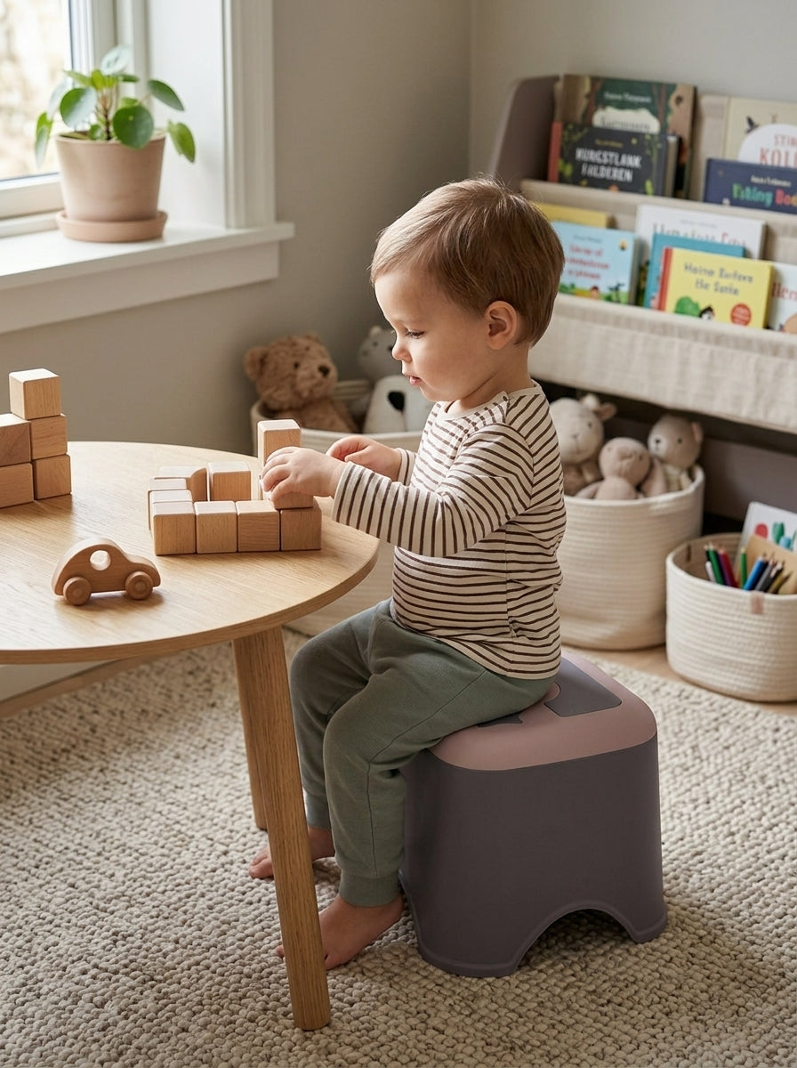 Kids Stool With Star Design