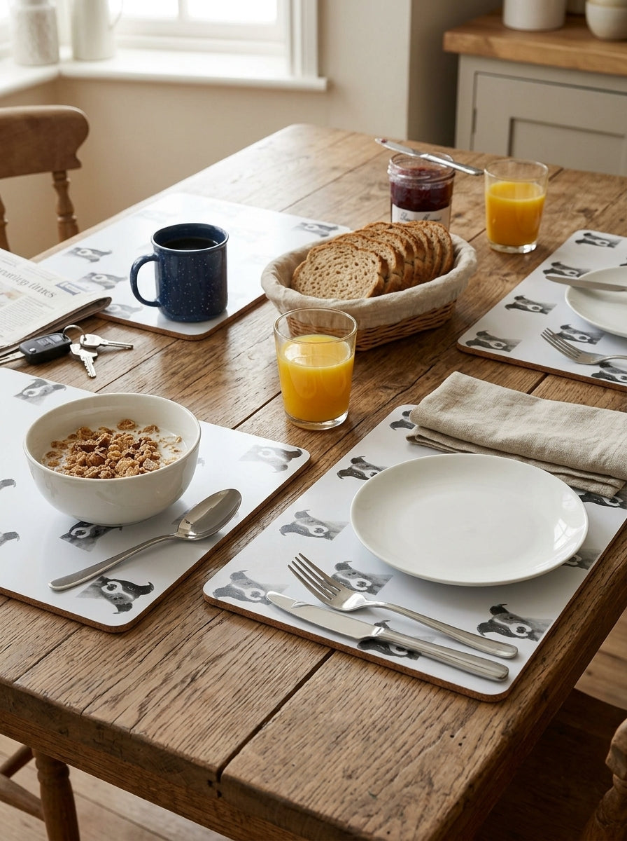 4 pack Puppy Placemats