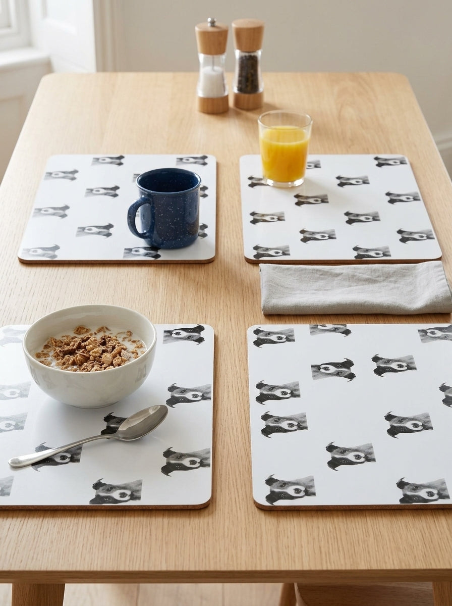 4 pack Puppy Placemats