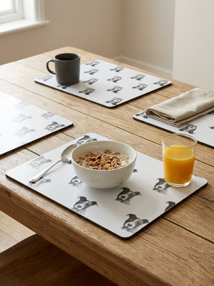 4 pack Puppy Placemats