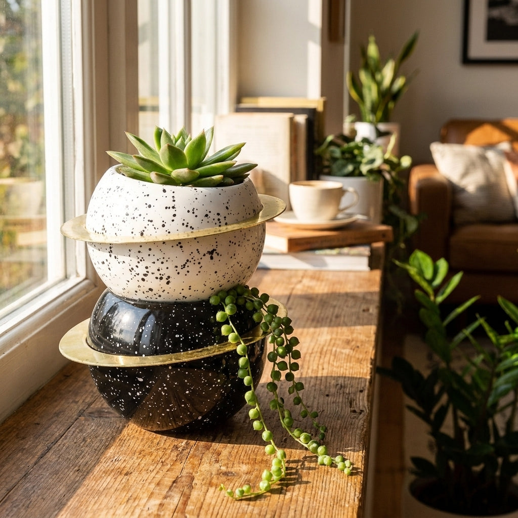 13cm Mini Decor Pot - M
