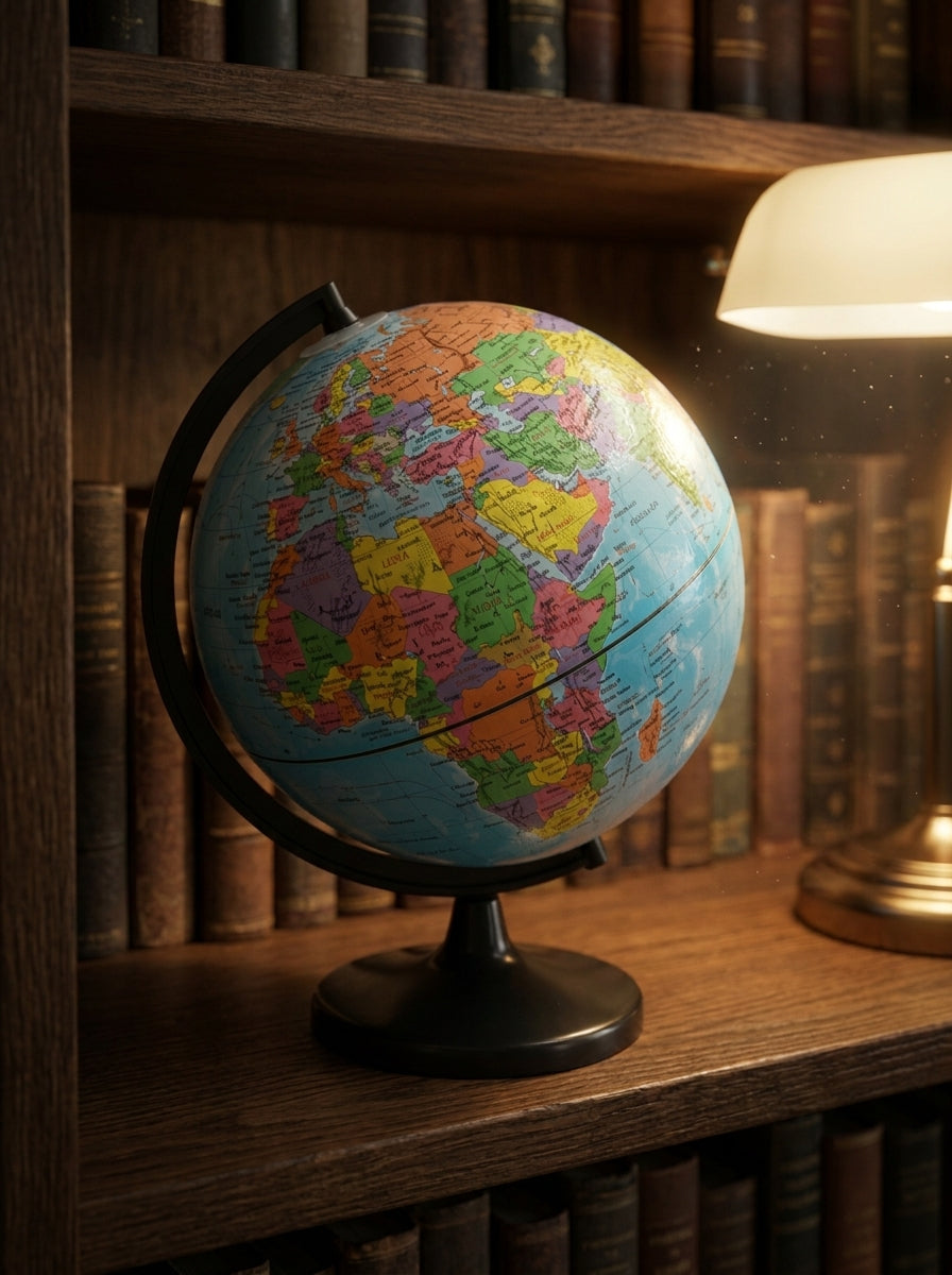 Rotating World Globe