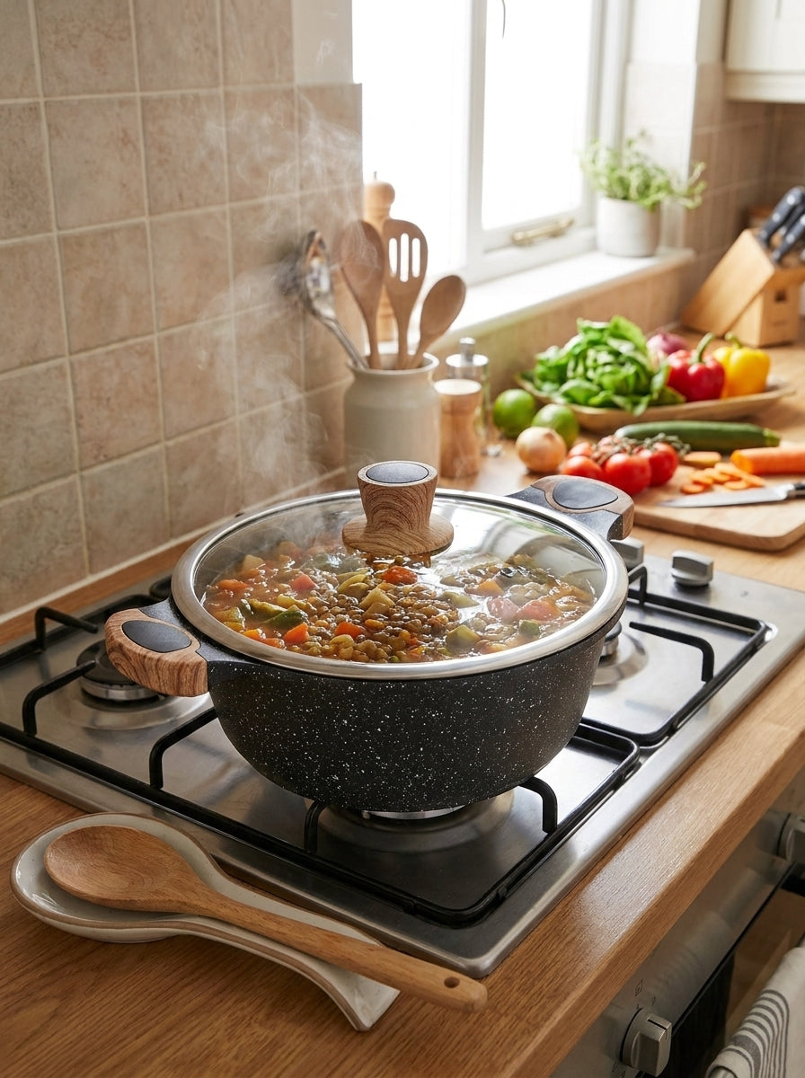 20cm Granite Pot