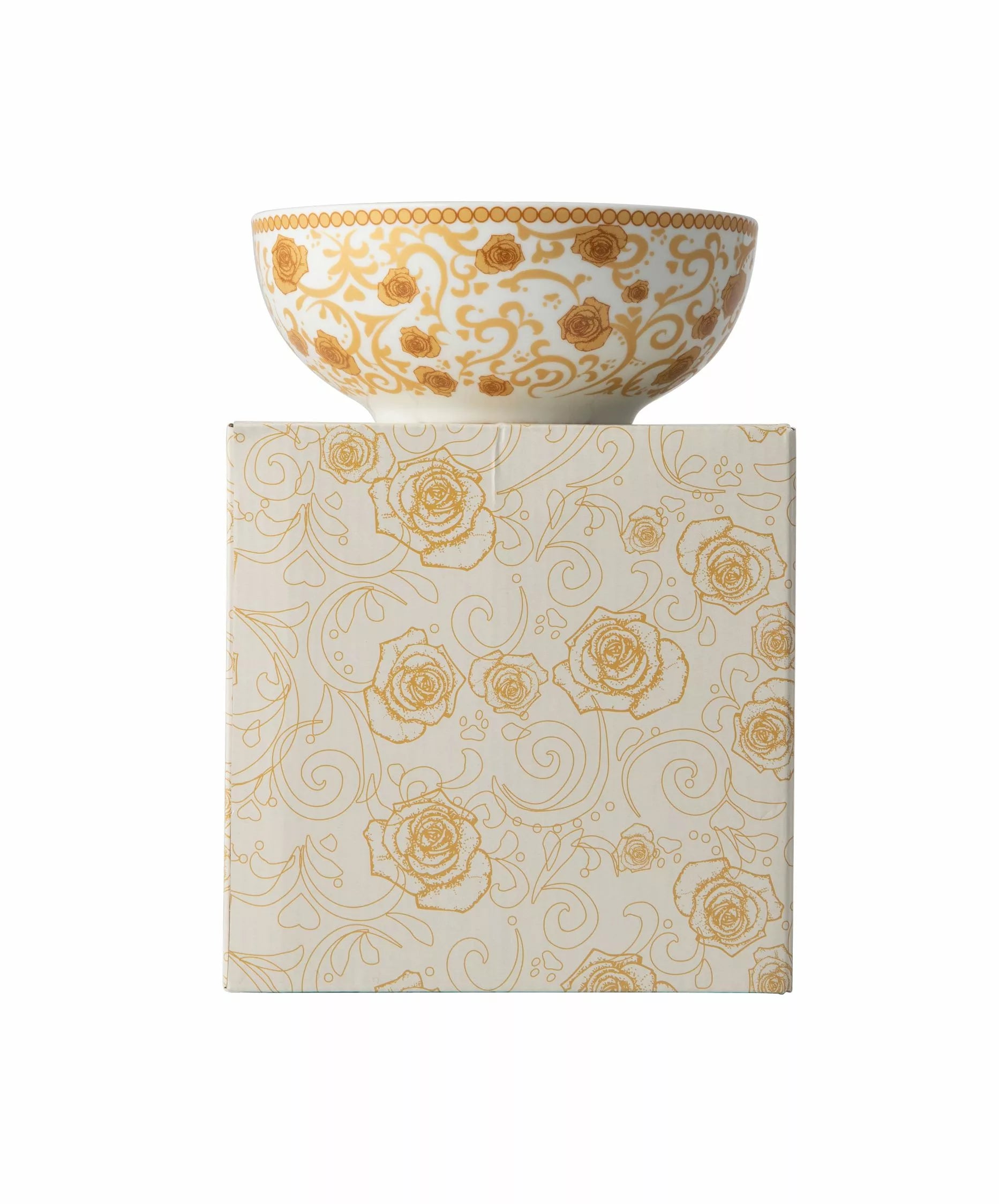 Jenna Clifford Mica Gold Cereal Bowl - Set of 4