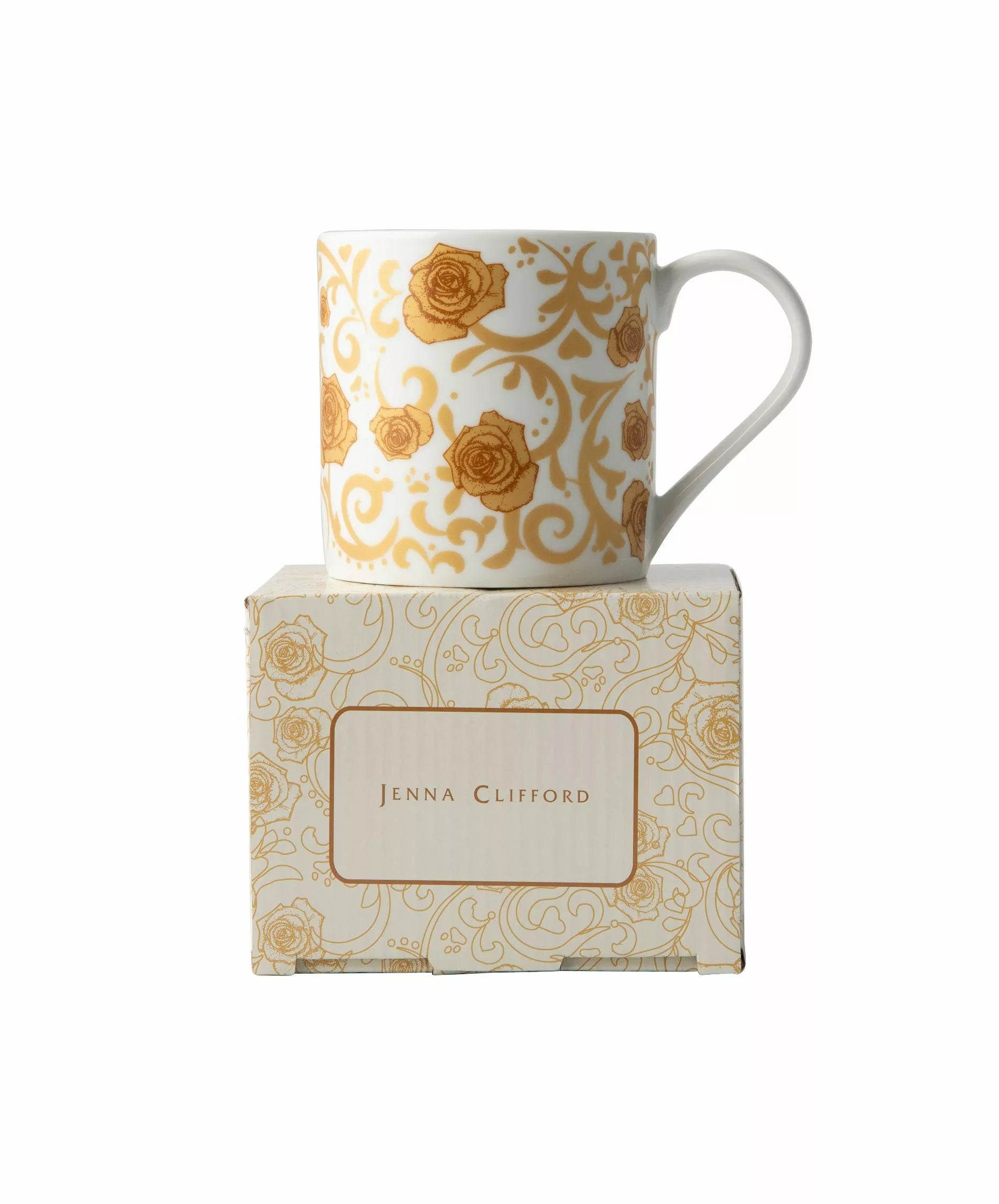 Jenna Clifford Mica Gold Coffee Mug