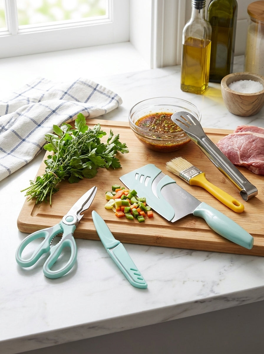 3-Piece Premium Braai & BBQ Tool Set