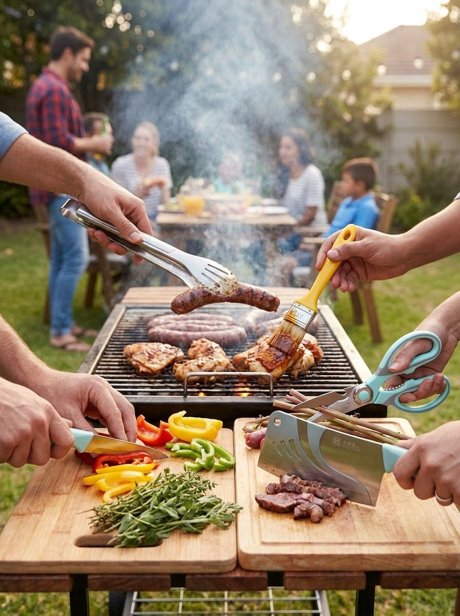 3-Piece Premium Braai & BBQ Tool Set