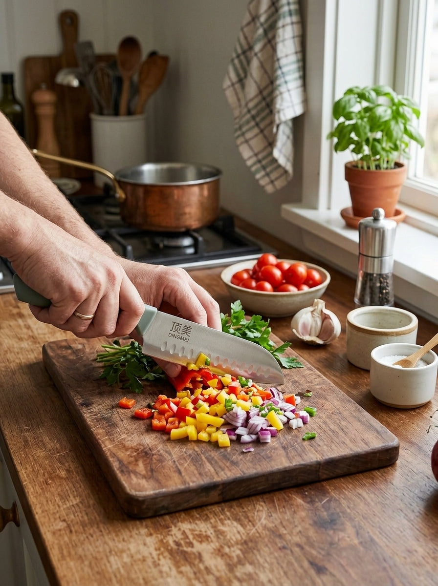 Larger kitchen knife