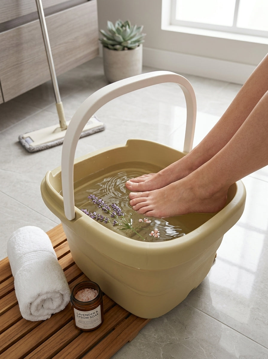 deep rectangular mop bucket