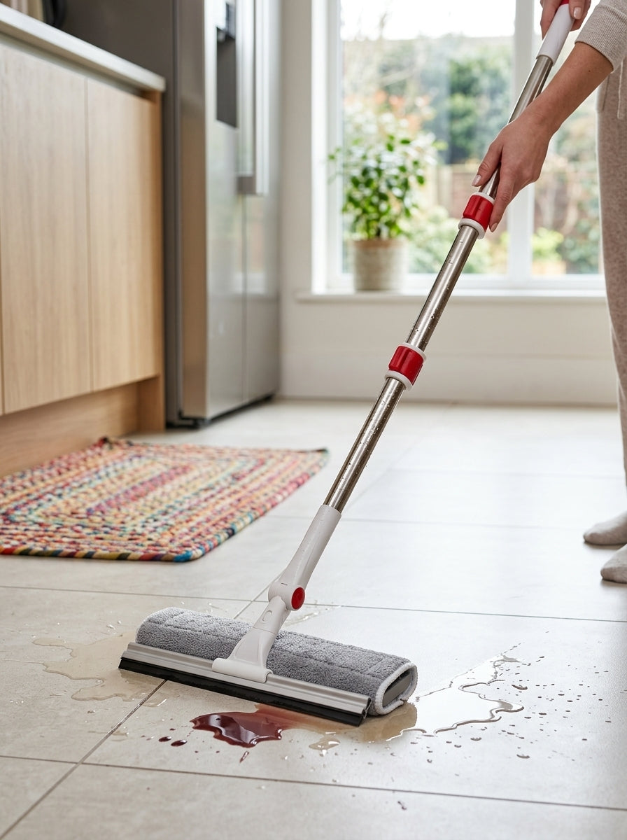 Multi-use microfibre mop