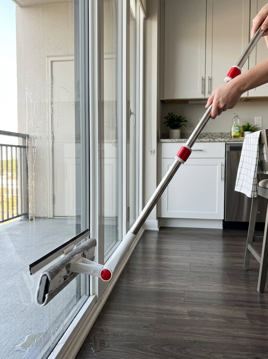Multi-use microfibre mop
