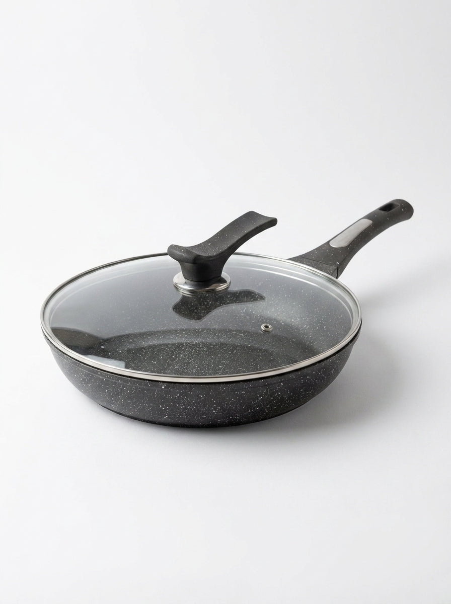Aluminum Fry Pan - Brown