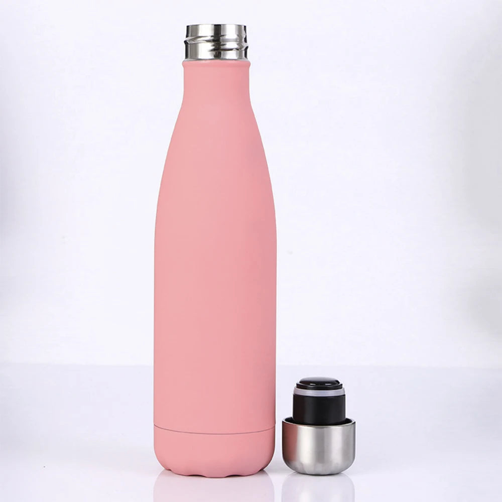 Stainless Steel Bottle Flask - Pink