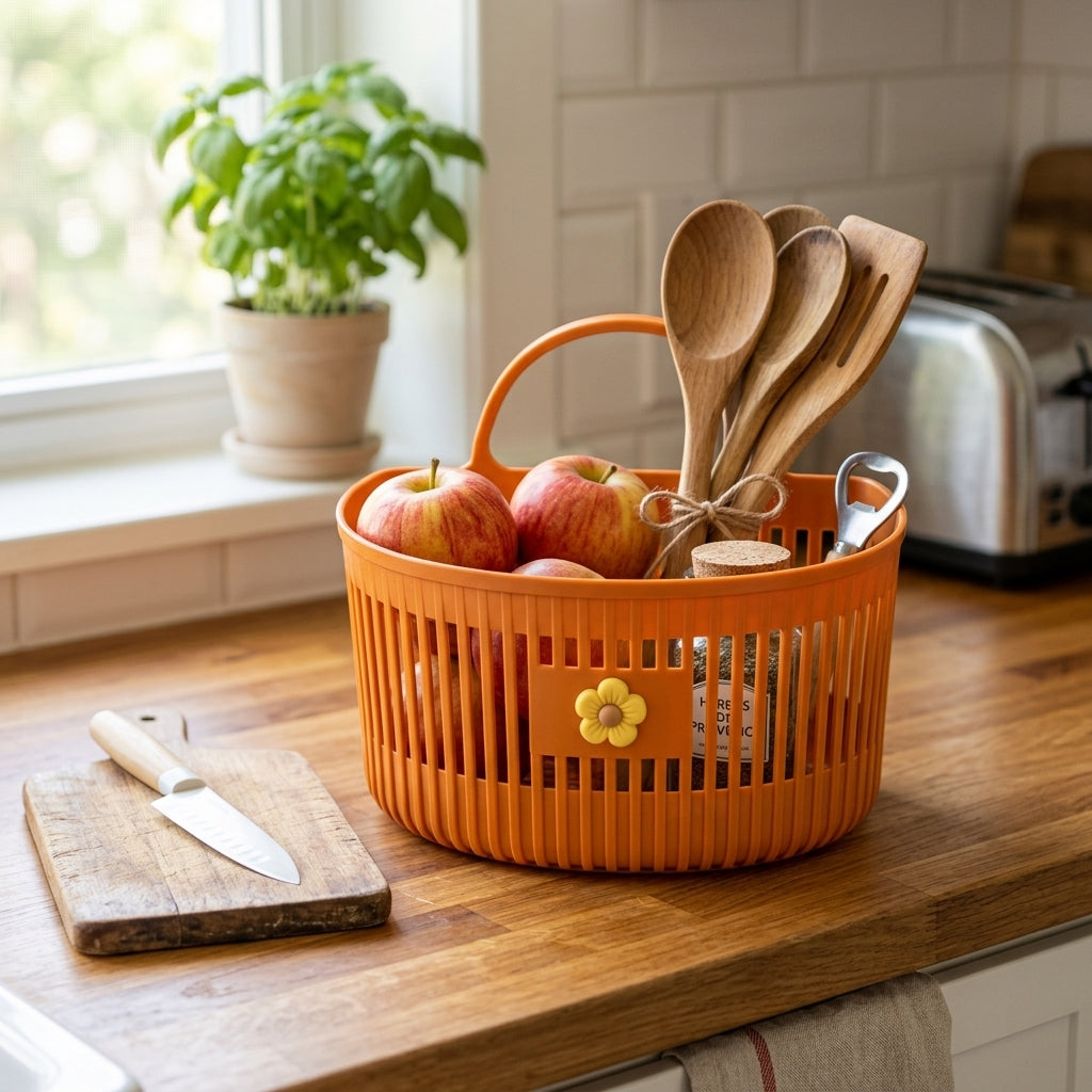Mini basket-style storage containers