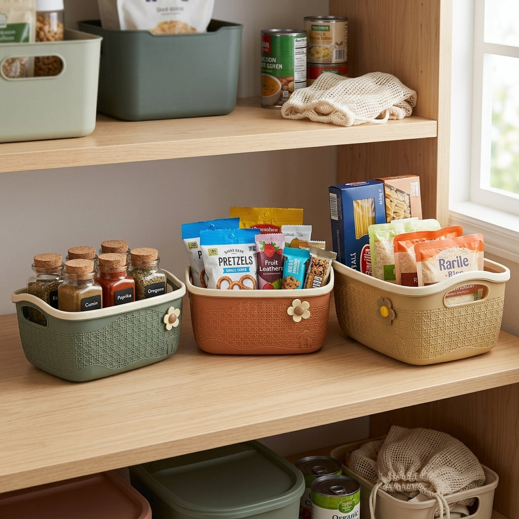 Plastic Storage Basket