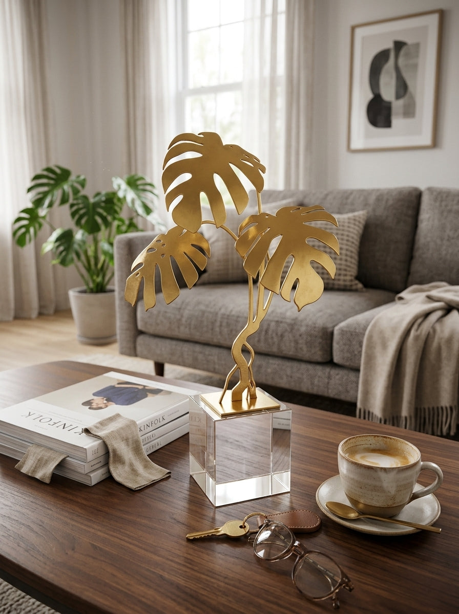 Palm Leaf Decorative Piece