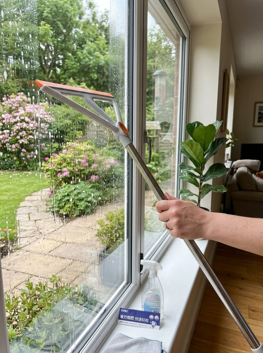 Triangular squeegee