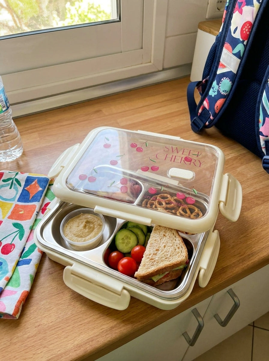 3-Compartment Lunch Box