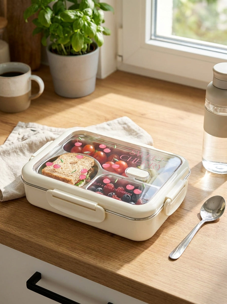 3-Compartment Lunch Box