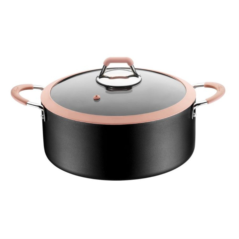 Gusto 24cm Low Pot-PINK