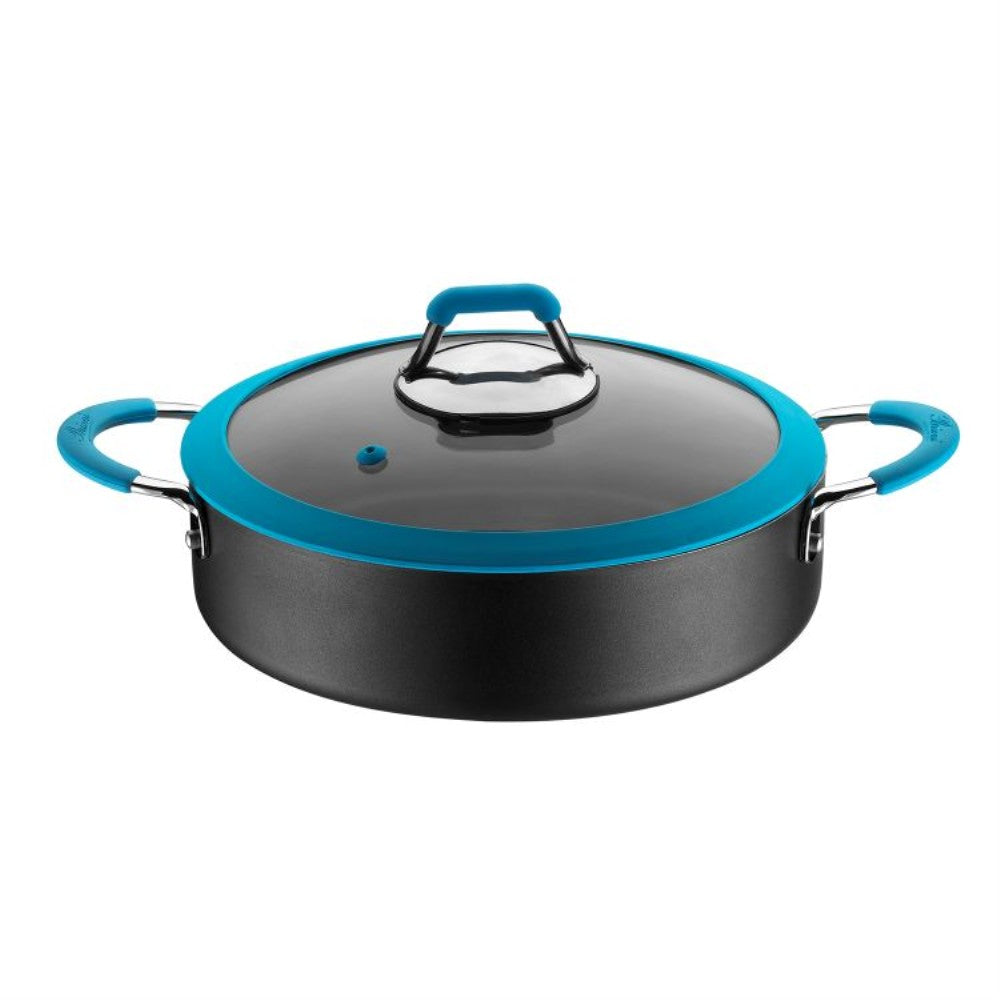 Gusto 24cm Low pot-Blue