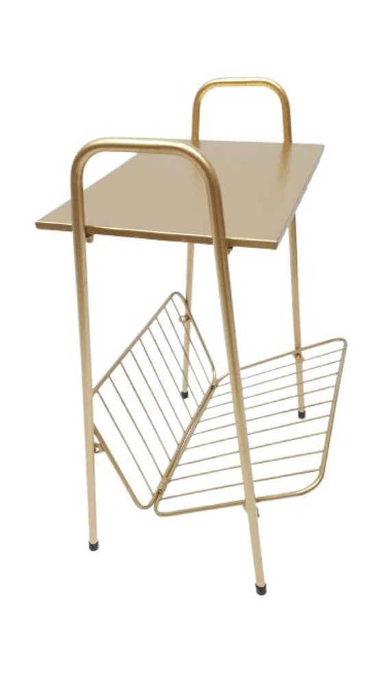 Golden Organizer-Magazine Rack